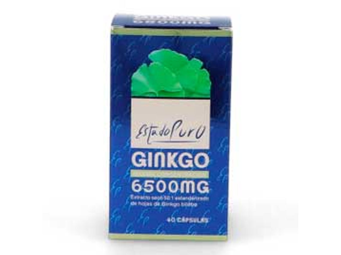 Complemento Alimentar TONGIL Estado Puro Ginkgo 6500 Mg 40 (Aloe Vera, Menta)