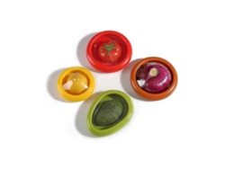 Cápsula de 4 piezas compatible con aguacate, limón y tomate Saver - Almacenamiento reutilizable