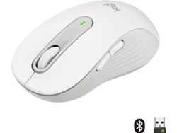 Ratón LOGITECH Signature M650 L (Inalámbrico - Regular - 2000 dpi - Blanco)