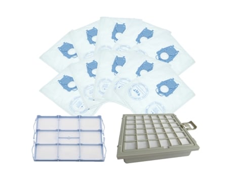 Bolsas de polvo de repuesto con filtros Hepa para aspiradora Bosch Bsg8 Vs08 tipo P para bolsas Hoover Bsg82000 a Bsg89999 Bbz41Fp Bbz52Afp1