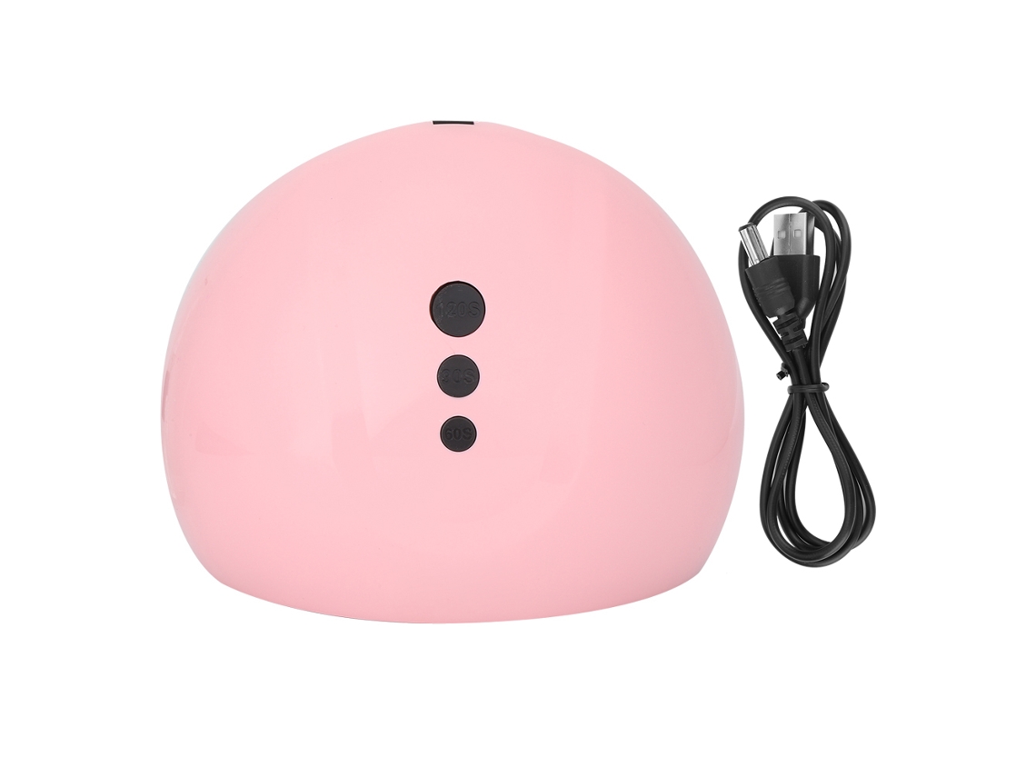 Lámpara De Secado Led Uv Profesional De 36 W Para Esmalte De Uñas En Gel - Rosa