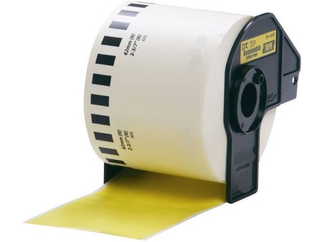 Cinta para impresora GOEIK Brother DK44605 Amarillo