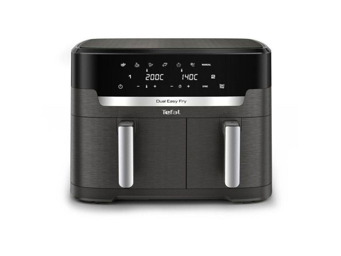 Freidora Tefal Ey942he0 de 11 l con 2 cestas independientes y tecnología Air Pulse