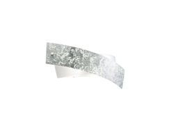 Camilla - Candeeiro De Parede Prateado 2xe14 Max 2x28w Ip20 - Aplique Led De Design Moderno 54x20cm