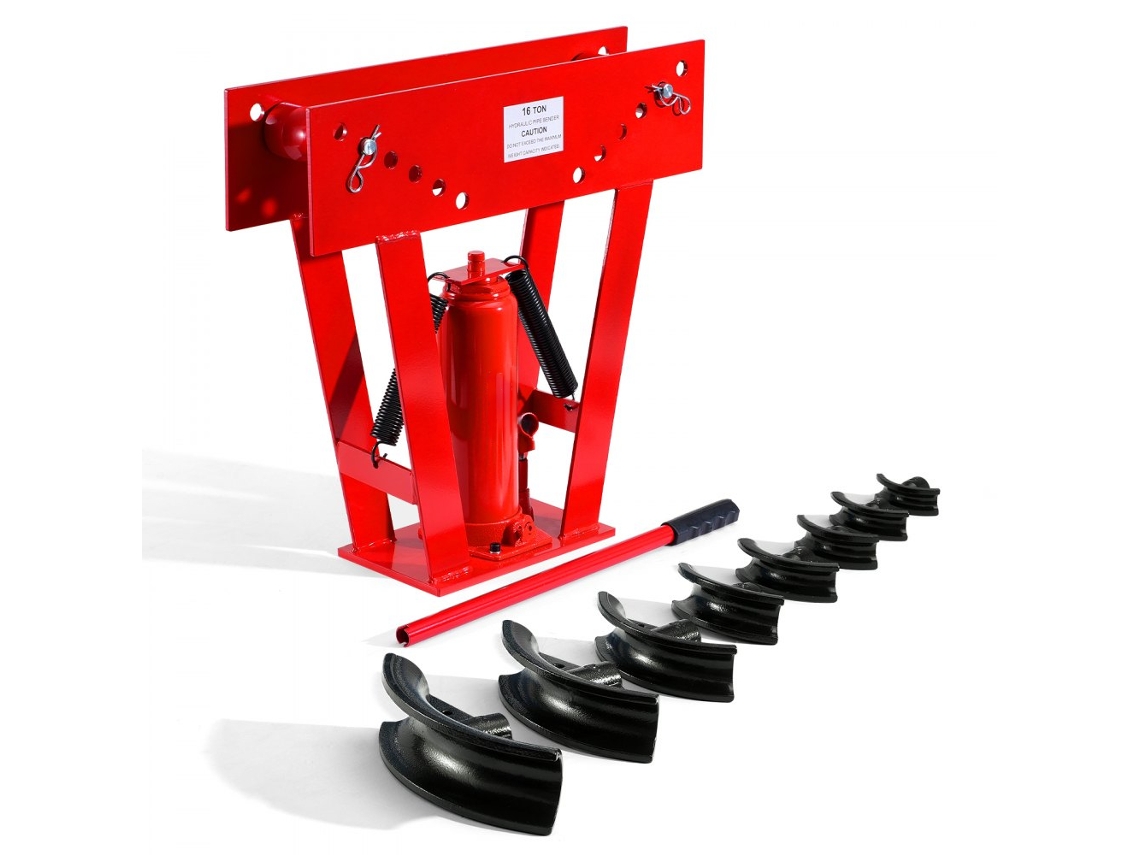 Dobladora de tubos hidráulica de 13,76 mm y 16 t Tekmaquinas