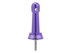 Soporte de equilibrio de metal morado para carrete de pesca
