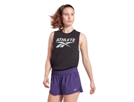 Camiseta de Mujer REEBOK Atlhete Tank Negro (S)