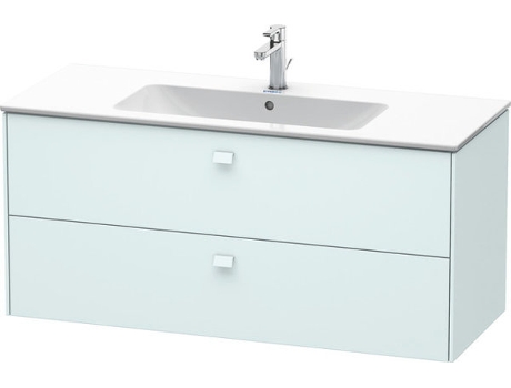 Mueble bajo lavabo DURAVIT Brioso de pared 122,0 x 47,9 cm con 2 cajones incl. hueco para sifón y delantal para lavabo ME by Starck 233612