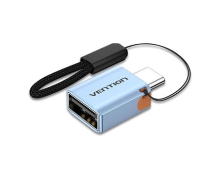 Adaptador Otg Usb 3.1 VENTION Cubh0/ Usb Tipo-C Macho Usb Hembra/ Gris