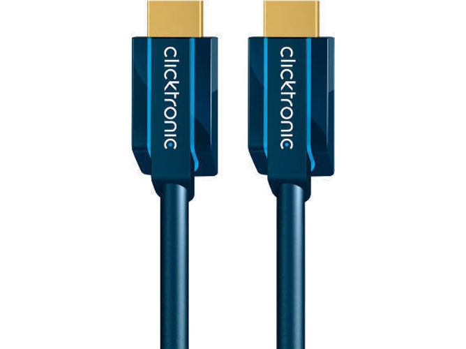 Cable HDMI CLICKTRONIC (HDMI - HDMI - 1.5 m - Azul)