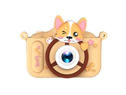 Cámara Infantil, Mini Cámara De Vídeo De Senho Animado, Cámara Digital Amarelo Czhhmart