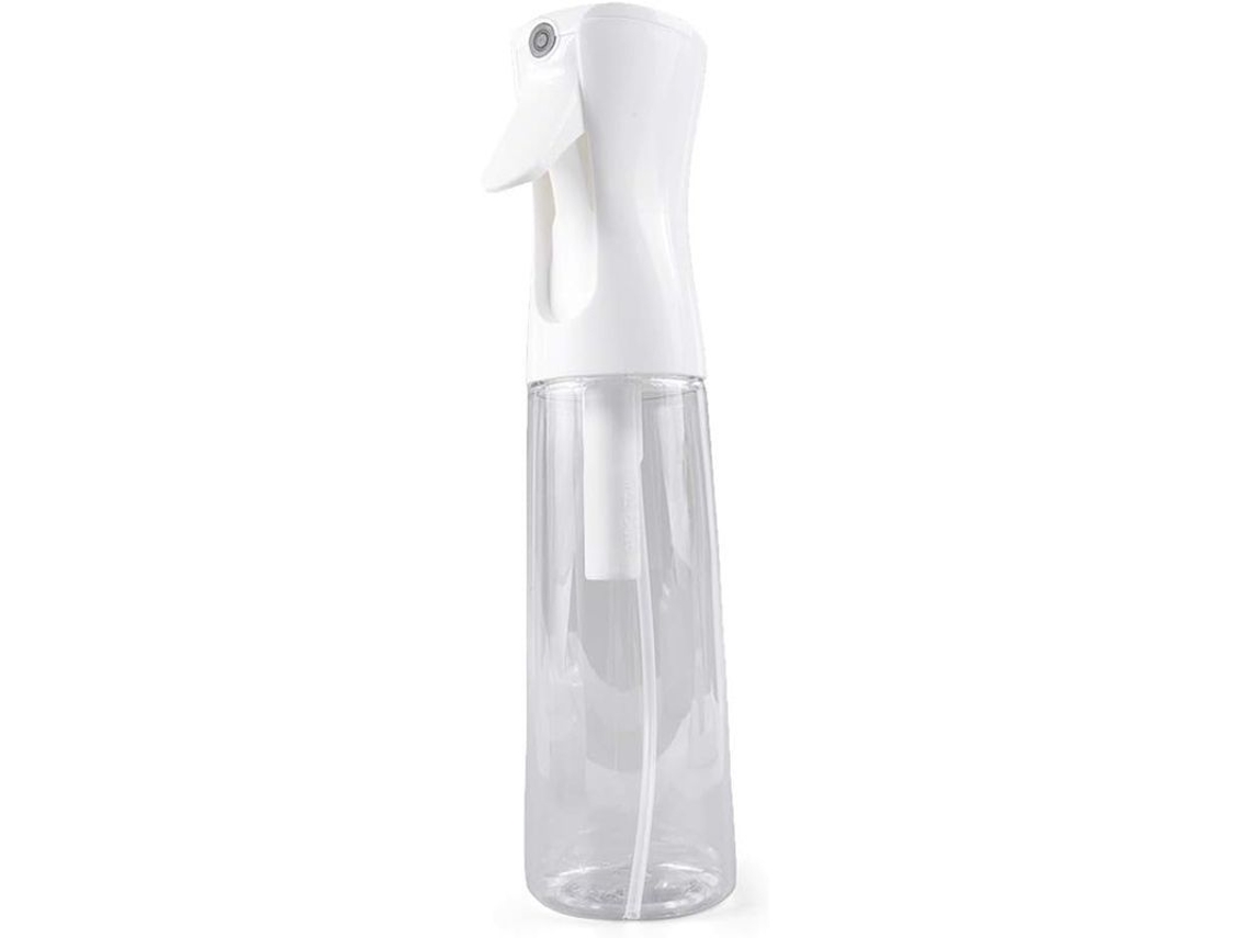 Botella pulverizadora transparente para el cabello 2026dn, pulverizador de agua continuo vacío, niebla fina para salones de belleza.