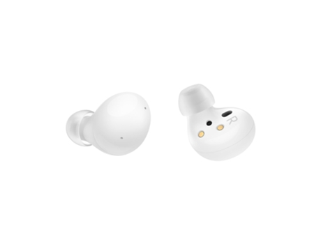 Auriculares Bluetooth True Wireless SAMSUNG Buds 2 (In Ear - Micrófono - Noise Cancelling - Blanco)