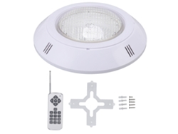 Rebe-luz Led Para Piscina Ac12v Rgb Impermeable Ip68 Control Remoto 18w Transmisión Alta Abs Durable