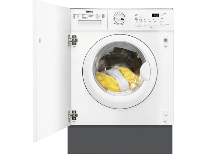 Lavadora Integrable ZANUSSI ZWI712UDWA (7 kg - 1200 rpm - Blanco)