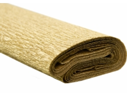 Papel Crepé WEROLA Matte (Dorado - 0,5 x 2,5 m)