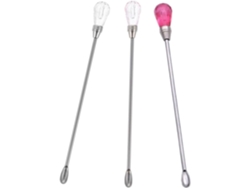 Kit De 12 Piezas De Cucharas Mezcladoras Para Laca, Sellado Y Mezcla De Cera
