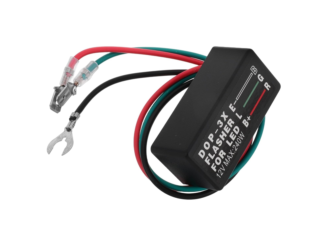 Relé Intermitente Dop-3x Para Motocicletas Y Automóviles, Módulo De Control Led Compacto, Indicadores De Intermitentes.