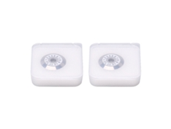 2 Cuchillas De Corte De Fibra De Carburo De Tungsteno De 20 Mm Y 12 Lados Para Skl-8a Fc-65 Skl-60s