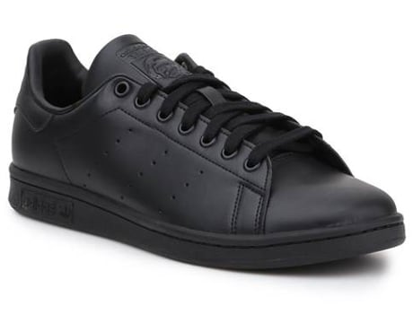 Zapatillas Deportivas ADIDAS Stan Smith Hombre (Negro - Material Sintético - 46,6)