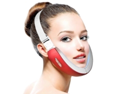 Dispositivo EMS para lifting facial con terapia de calor fotónico LED rojo y azul para adelgazamiento facial - Para uso estético