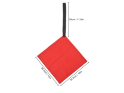 2 Banderas Rojas Para Remos De Kayak Con Gancho De Seguridad, Bandera De Advertencia Para Bote, Canoa Y Remolque.