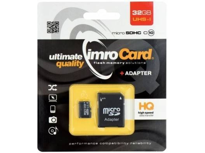 Tarjeta de Memoria IMRO MicroSD 32GB