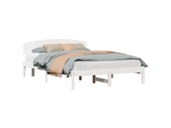 Maison Exclusive - Estructura De Cama 160 X 200 Cm Madera De Pino Macizo