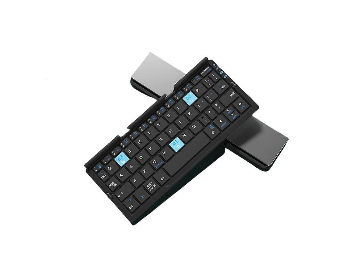 Mini teclado plegable Bow, teclado portátil inalámbrico recargable Everley891