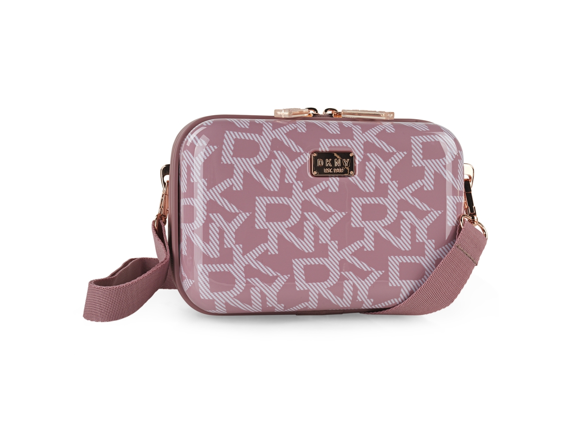 Neceser Viaje Rigido DKNY DKNY-1001 Deco Signature Cosmetic Case vintage rose/white (22X14x10 Cm)