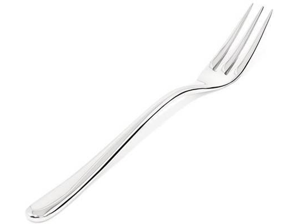 Set 6 Tenedores ALESSI Caccia (Gris - Acero Inox - 19 cm)