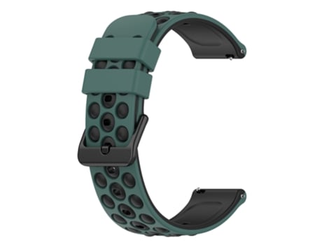 Correa de reloj de silicona Verde oscuro 22 mm Samsung galaxy watch3 (45 mm)/ Gear S3 Classic/Gear S3 Frontier