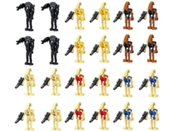 Bimirth 24 Piezas De Bloques De Construcción De Droides De Batalla De Star Wars, Minifiguras, Juguetes, Regalos