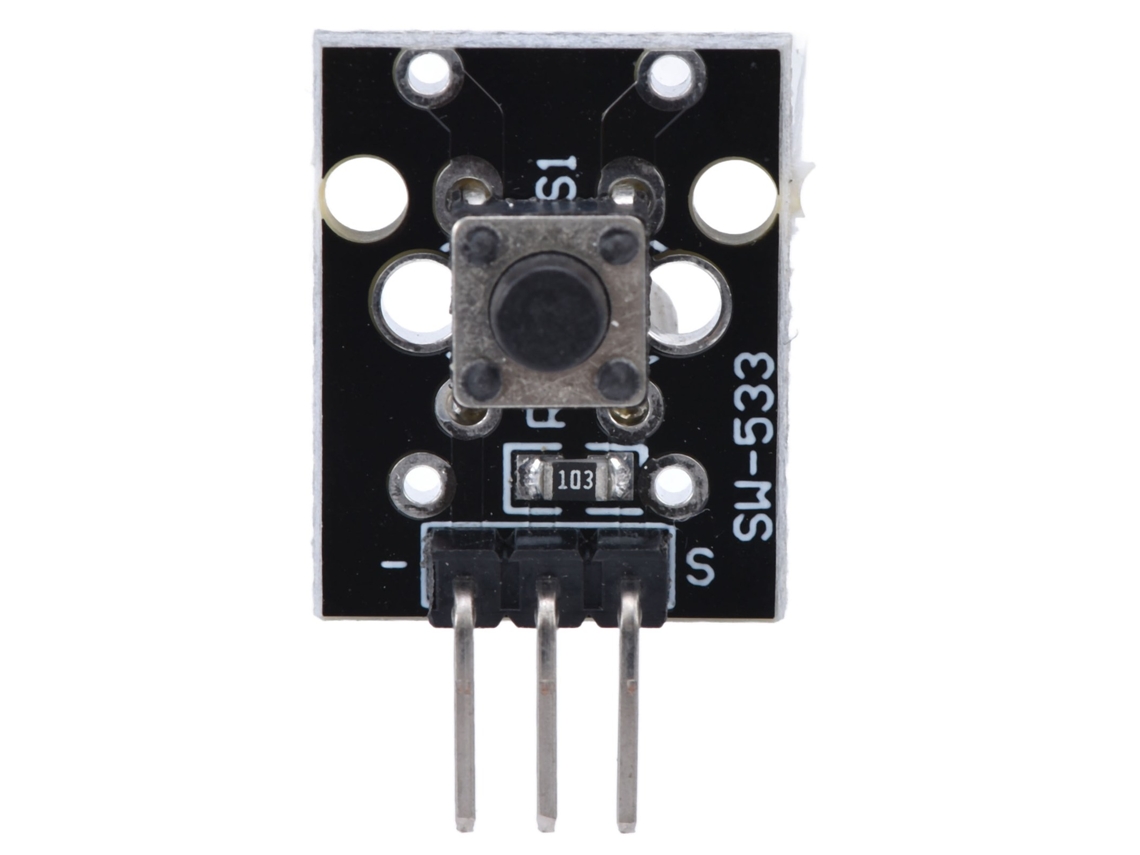 Módulo De Botón Ky-004 Con Interruptor De Clave, Sensor Y Placa Para Proyectos Diy 3 Pines 1 Posición
