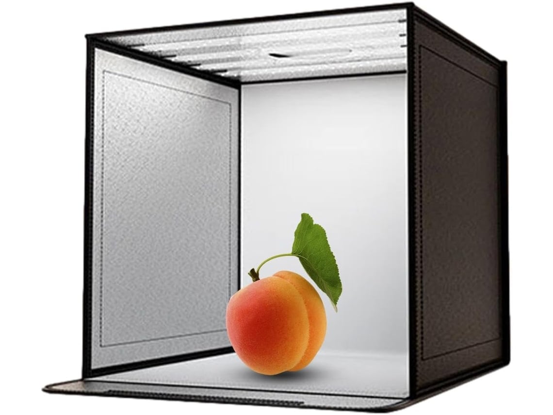 Caja Fotográfica De Estudio Profesional | Tienda De Campaña Con Luz Led | Accesorios De Joyería Y Fotografía De 40 X Cm