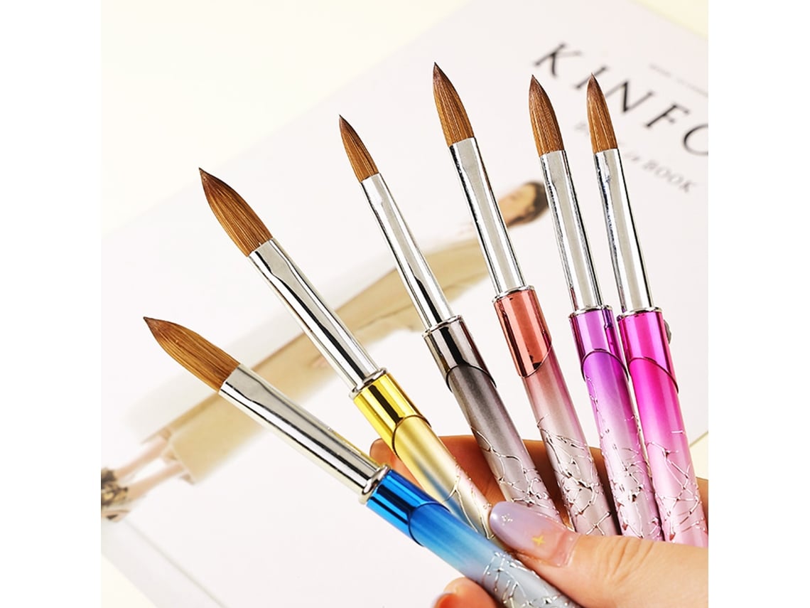 Rebe-pincéis Lápis De Arte De Unhas Para Pintar Desenhos Florais Linhas Raias Com Gel Esmalte Diy Set