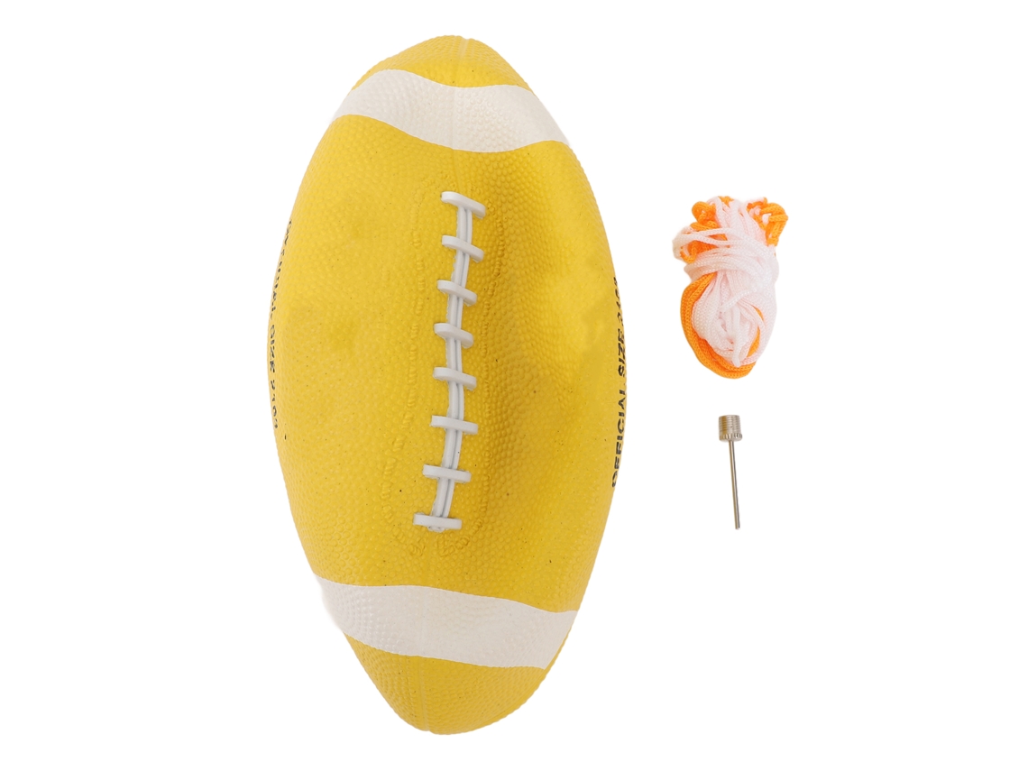 Balón De Rugby Profesional Talla 3, De Goma Ligera, Portátil, De Alta Elasticidad, Para Principiantes Y Entrenamiento.