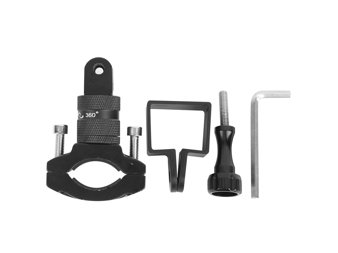 Soporte Universal De Guidão Para Bicicleta E Motocicleta Com Braçadeira E Suporte De Câmera Ballhead