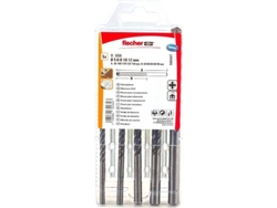 Estuche 5 Brocas FISCHER QUATRIUM D-SDX 5/6/8/10/12 - 5E
