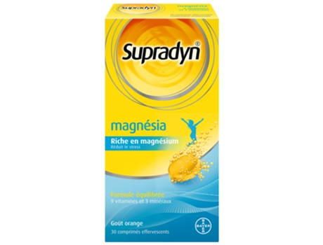 Magnesio 30 Comprimidos Efervescentes SUPRADYN