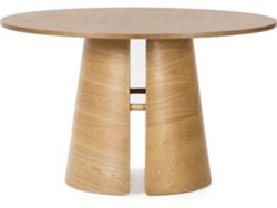 Mesa de Comedor BAZAR MONDIALE Cep (Marrón - Madera - 137x75 cm)