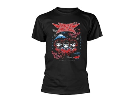 Camiseta ROCKINSTONE Babymetal Pixel Tokio (XXXL)