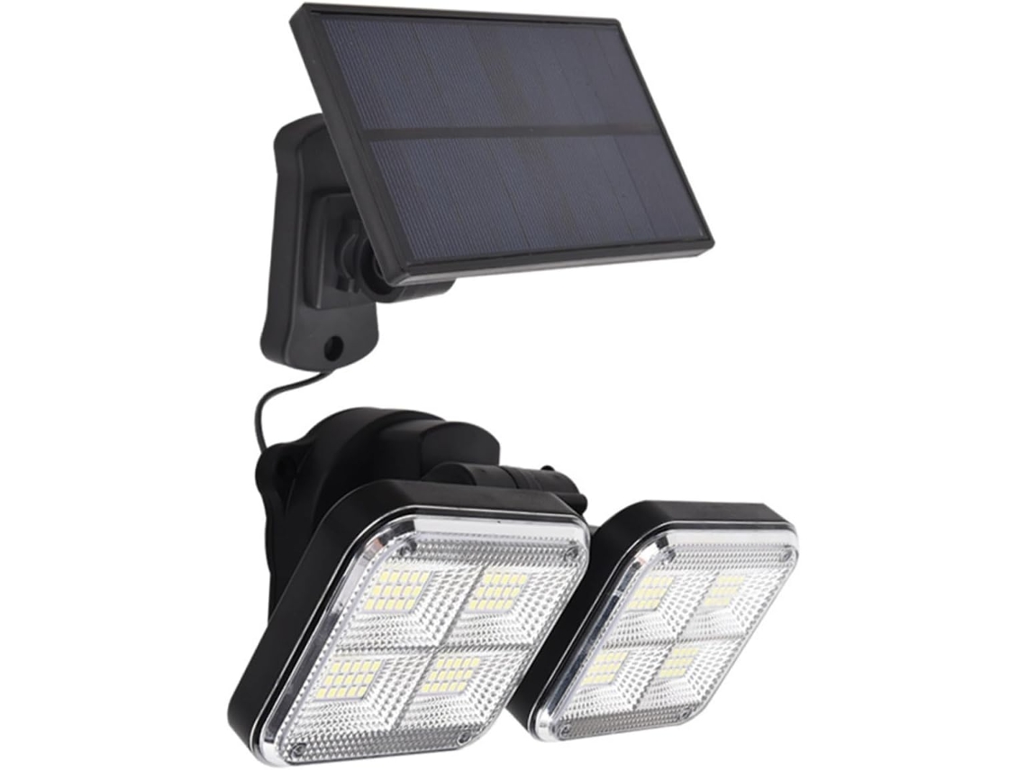 Lámpara De Pared Solar Impermeable De Plástico Para Jardín.
