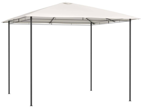 vidaXL Cenador color crema 3x3x2,6 m 160 g/m²
