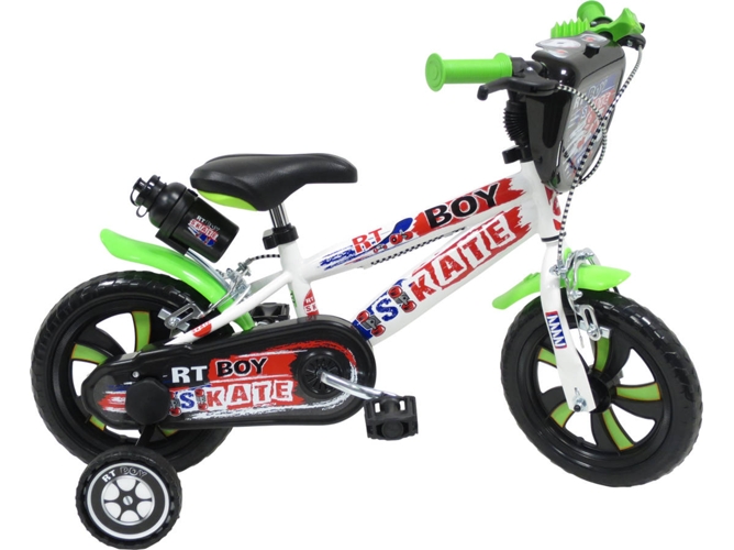 Denver 15125 – rt boy skate bicicleta 12 pulgadas bike en hierro verde