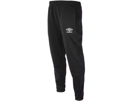 Pantalones para Hombre UMBRO Jogger Negro para Fútbol (10 Años)