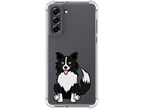 Carcasa Samsung Galaxy S21 FE 5G TUMUNDOSMARTPHONE Dibujos Antigolpes Perros 01 Multicolor