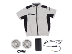 Chaleco Refrescante De Verano Con Ventilador Para Hombres Y Mujeres Con Batería Externa De 20000 Mah, Estilo Ligero L