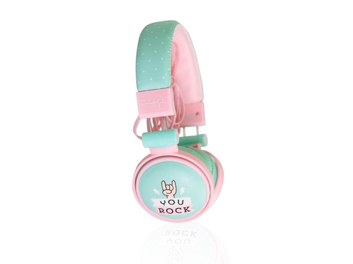 Auriculares con cable Mr Wonderful 'You Rock'
