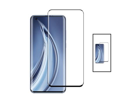 Kit 2 De Película De Vidrio Templado De Cubierta Completa 5D Para OnePlus 8 Pro - Transparente / Negro